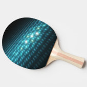 Blue Orbs 3D Tafeltennisbatje (Zijkant)