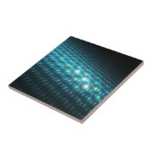 Blue Orbs 3D Tegeltje (Zijkant)