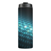 Blue Orbs 3D Thermosbeker (Voorkant)