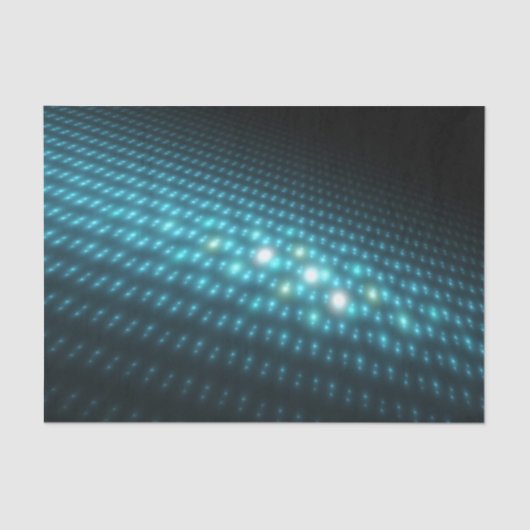 Blue Orbs 3D Tissuepapier (Voorkant)