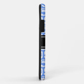 Blue Owl Black - Gepersonaliseerde naam Case-Mate iPhone Case (Achterkant/rechts)