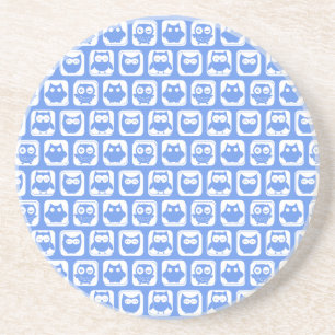 Blue Owl Patroon Zandsteen Onderzetter
