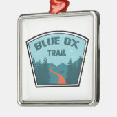 Blue Ox Trail Metalen Ornament (Links)