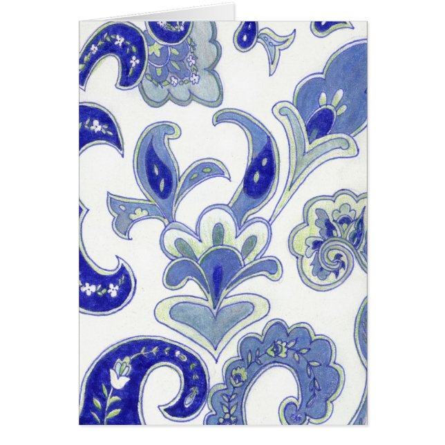 Blue Paisley (Voorkant)