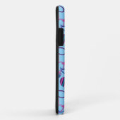 Blue Paisley Case-Mate iPhone Case (Achterkant/rechts)