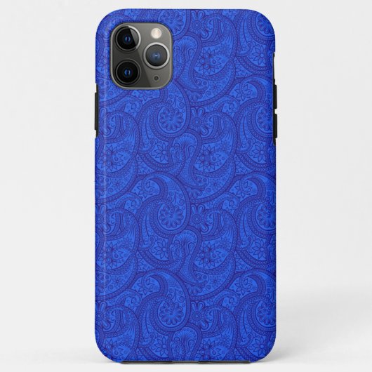 Blue Paisley Case-Mate iPhone Case (Achterkant)