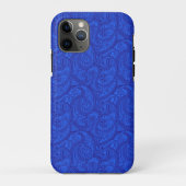Blue Paisley Case-Mate iPhone Case (Achterkant)