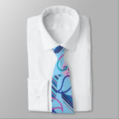 Blue Paisley Stropdas (Gebonden)