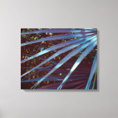 Blue Palmetto Dream Canvas Afdruk (Voorkant)