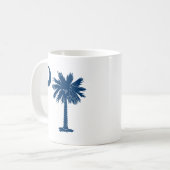 Blue Palmetto Koffiemok (Voorkant links)