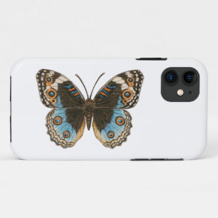 Blue Pansy Butterfly iPhone 11 Hoesje