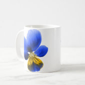 Blue Pansy Mok (Voorkant links)