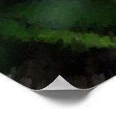 Blue Pansy Soft Sketch Poster (Hoek)