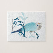 Blue Paraket Legpuzzel (Horizontaal)