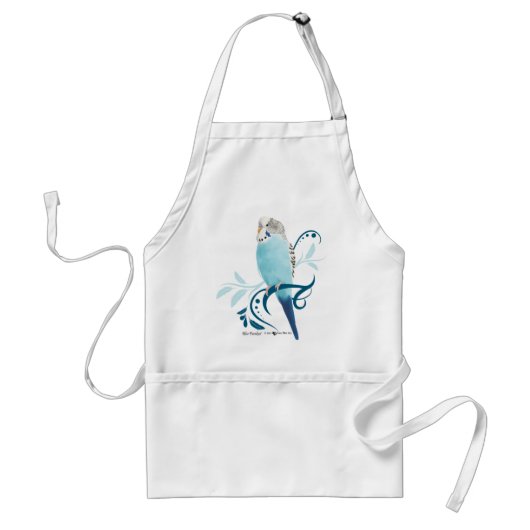 Blue Paraket Standaard Schort (Voorkant)