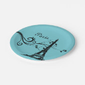 Blue Paris Bord (Gekanteld)