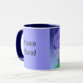 Blue Paso Fino Horse Mok (Voorkant links)