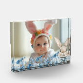 Blue Pastel Easter Bunny Fotoblokken (Links)