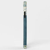 Blue Patchwork telefoonhoesje Case-Mate iPhone Case (Achterkant/rechts)