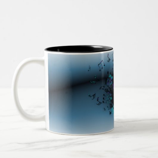 Blue Paw Heart Mok (Links)