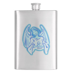 Blue Peace Angel-fles Heupfles