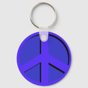 Blue Peace Sleutelhanger