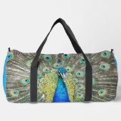 Blue Peacock Feather Plumage Plunjezak (Voorkant)