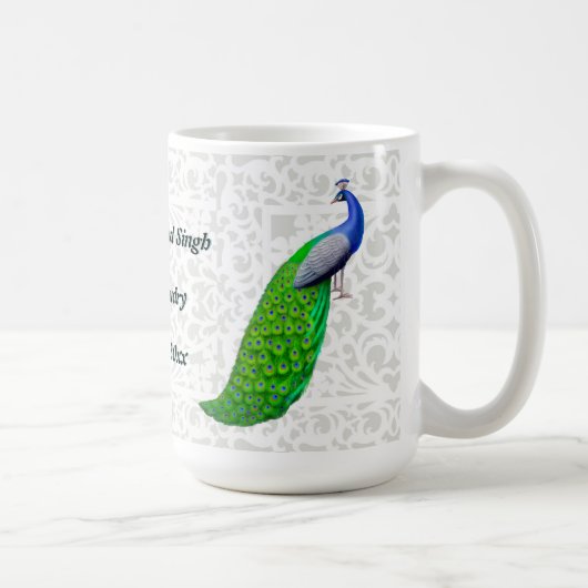 Blue Peacock Indian Wedding  Mok (Rechts)