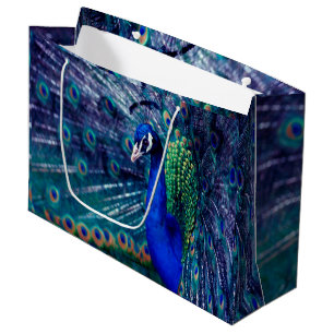 Blue Peacock Large Cadeauzakje