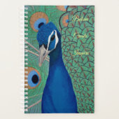 Blue Peacock Planner (Voorkant)