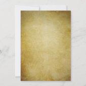 Blue Peacock Rustic Enregistrer la carte Date (Dos)