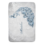 Blue Peacock Specialized Bath Mat (Voorkant Verticaal)
