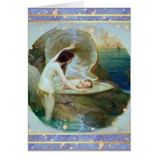 Blue Pearl Gefeliciteerd met je nieuwe baby Kaart