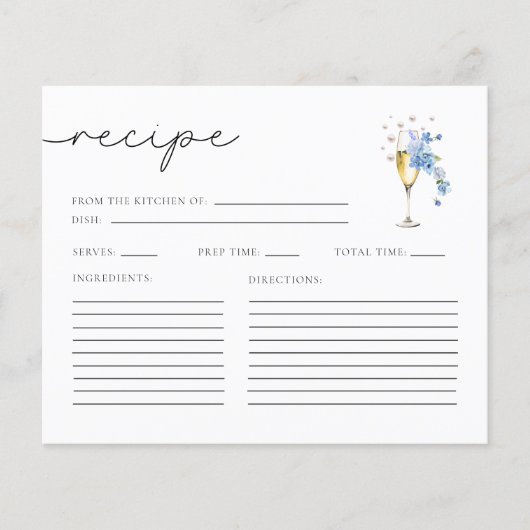 Blue Pearls & Prosecco Vrijgezellenfeest Recept Ka (Voorkant)