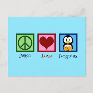 Blue Penguin Briefkaart