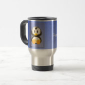 Blue Penguin Travel Mug Reisbeker (Voorkant links)