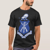 Blue Pershing Rifles Classic. T-shirt indispensabl (Devant)