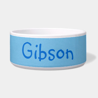 Blue Pet Bowl Voerbakje