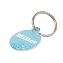 Blue Pet Tag