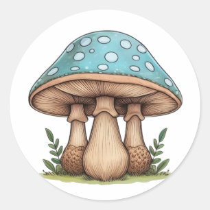 Blue Pet Trio Ronde Sticker