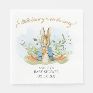 Blue Peter Rabbit Baby shower Servet