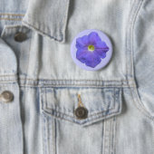 Blue Petunia Button (In situ)