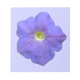 Blue Petunia-laptop Notitieblok