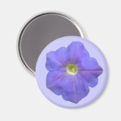 Blue Petunia Magnet Magneet (Voorkant / Achterkant)