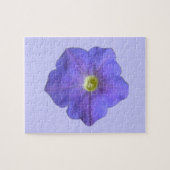 Blue Petunia Puzzle (Horizontal)