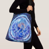 Blue Phoenix Crossbody Tas (Dichtbij)
