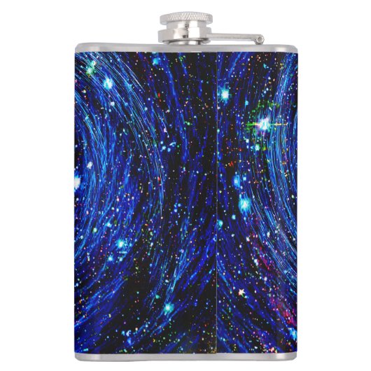 Blue Phoenix Heupfles (Achterkant)