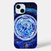 Blue Phoenix Hoesje-Mate iPhone Case (Achterkant)