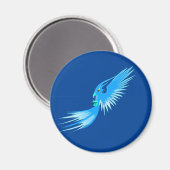 Blue Phoenix Magneet (Voorkant / Achterkant)