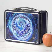 Blue Phoenix Metalen Lunchbox (In situ)